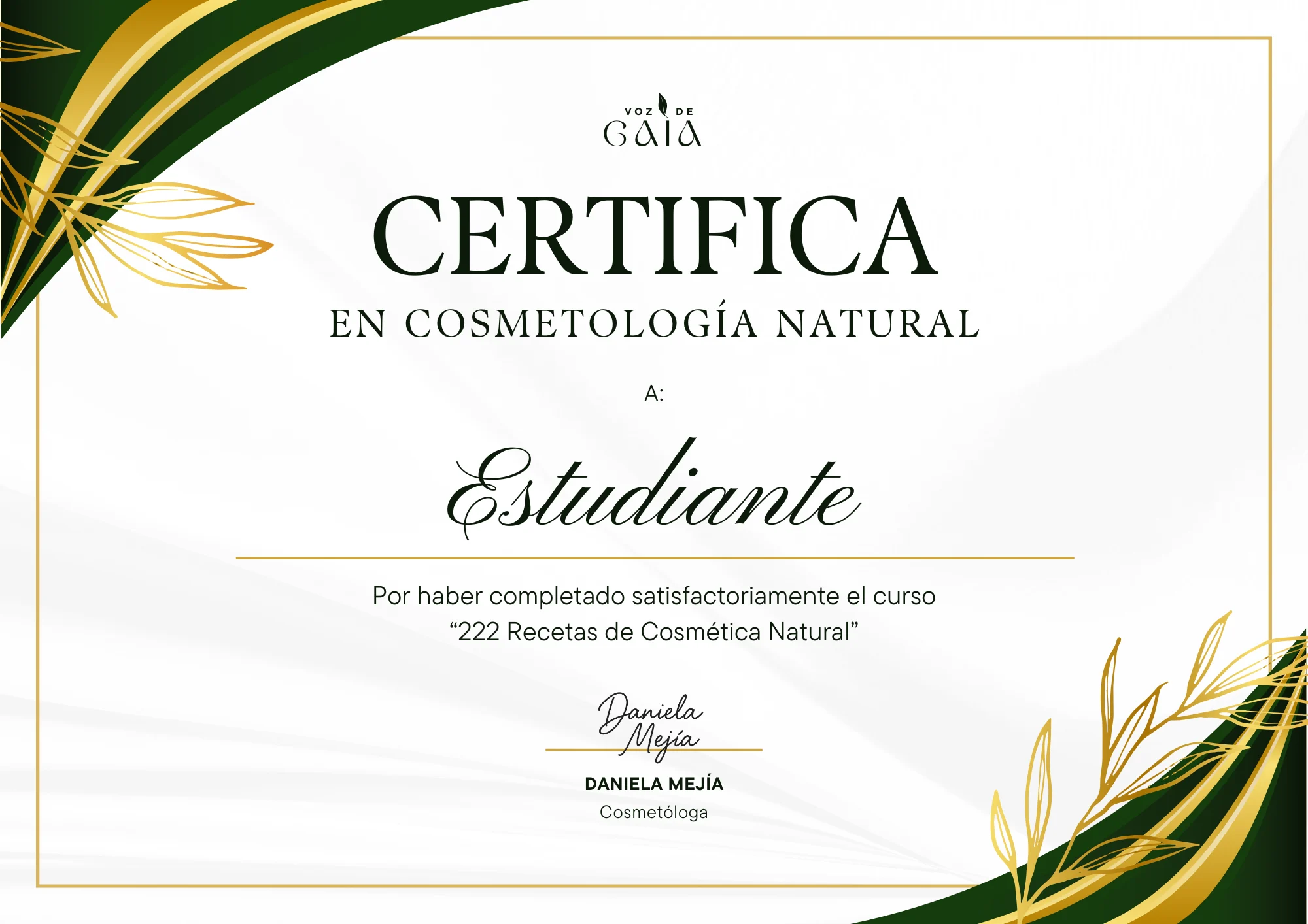 Certificado